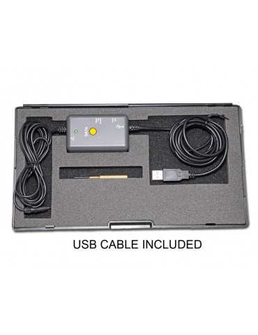 PLICOMÈTRE 0-12 mm - numérique avec câble USB pour transfert de données Étriers de graisse corporelle Gima 27346