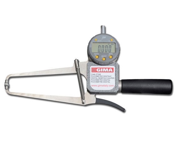 PLIKOMETER 0-12 mm - digital med USB-kabel til dataoverførsel. Skydelærer. Gima 27346.