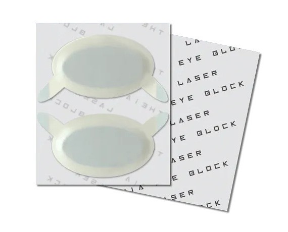Occhiali protezione Laser per paziente consumabili monouso box 25pz.Protezioni Oculari  Laser SmartShield