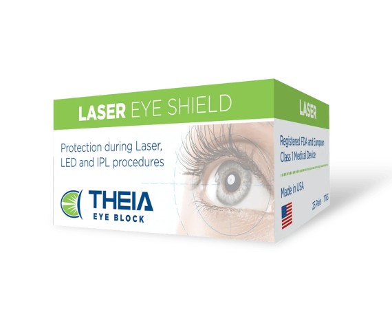 Lasersuojalasit potilaille, kertakäyttötarvikkeiden laatikko, 25 kpl. SmartShield-laser-silmäsuojaimet