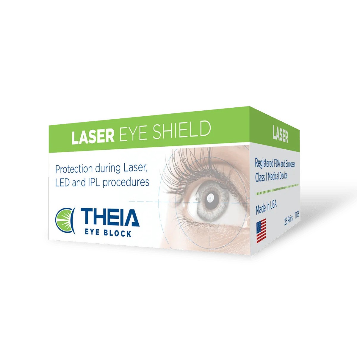 Occhiali protezione Laser per paziente consumabili monouso box 25pz.Protezioni Oculari  Laser SmartShield