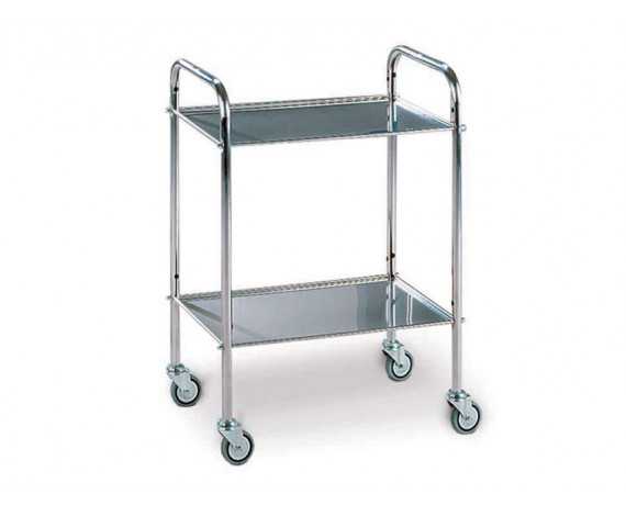 Lancart stainless steel trolley 60x40x80h Stainless steel trolleys Gima 45810