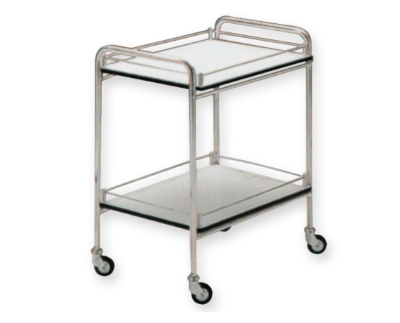 Carrello Acciaio INOX Gima 2 60x40x77hCarrelli acciaio INOX Gima 27429