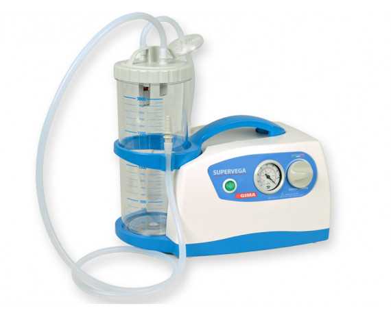 Aspirator chirurgiczny Super Vega o pojemności 2 litrów Aspiratory dla klinik Gima 28212