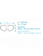 Óculos de segurança GLADIATOR corte e gravação a laser Diodo Nd:YAG e fibra de CO2 Óculos de corte para gravação a laser Prot...