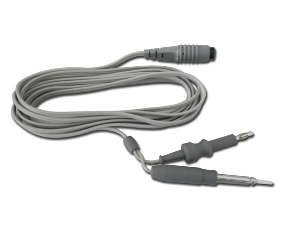 EU 2 pin bipolar cable for MB122-132-160-200 electrosurgical units Accessories for electrosurgical units Gima 30643