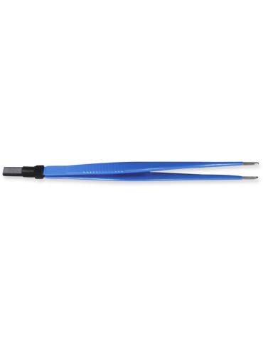 Pinces à Baïonnette Bipolaires Réutilisables - Set De 3 Tailles (0.5mm, 1mm, 1.5mm) Avec Câbles - 20cm