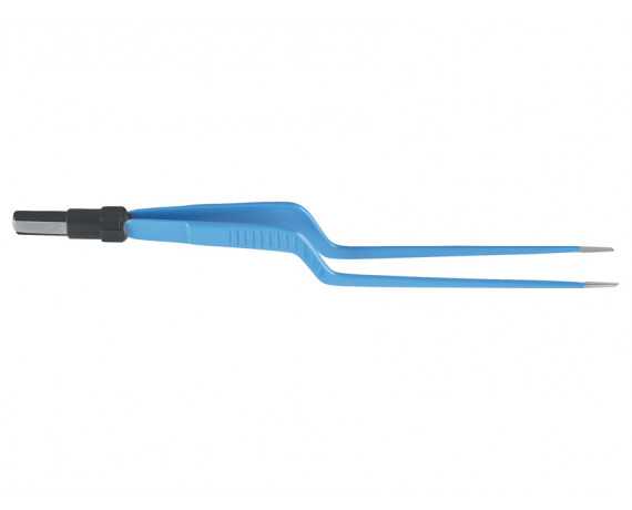 Bipolaire pincet voor bajonet-elektrochirurgie 18 cm met tips van 1 mmAccessoires MB122-160-200 Gima 30654