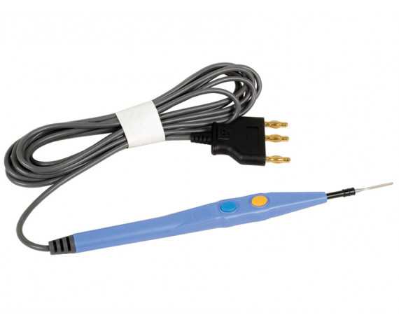 Monopolares Handstück für die Elektrochirurgie MB 120 160 200 100-fach autoklavierbar - 3 m Kabel Zubehör für Elektrochirurgi...