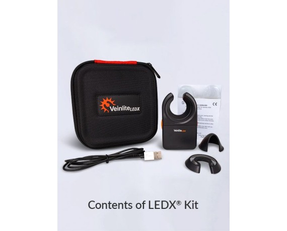 Marcador de veias Veinlite LED X Detectores de veias MedTech Innovations LEDX