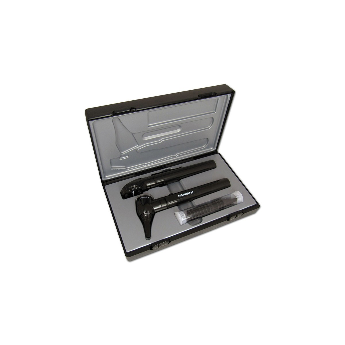 E-Scope Sort LED Otoskop Oftalmoskop Diagnostisk Kit i hårdt etui Otoskoper Gima 31564