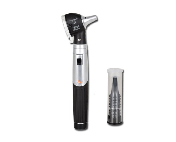 Heine Mini 3000 LED Fiberoptisk Otoskop Sort/Blå Otoskoper HEINE 31676