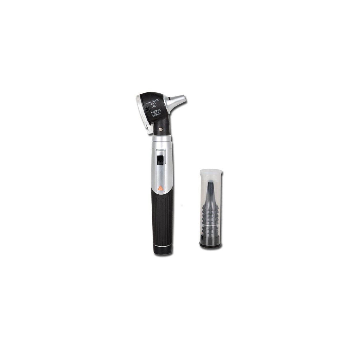 Otoscopio in fibra ottica LED Heine Mini 3000 nero / bluOtoscopi HEINE 31676