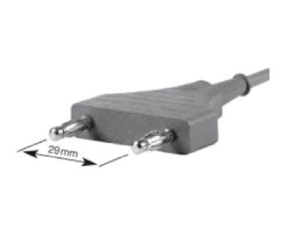 PINZA RECTA BIPOLAR DESECHABLE 15 cm con cable de 3 metros - punta angulada 1,0 mm Pinzas monopolares y bipolares Gima 30304
