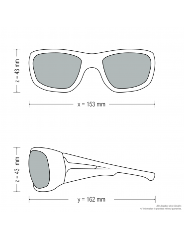 Gafas de seguridad radiológicas 0,75 mm Plomo mod. OSLO gafas de protección contra rayos x Protect Laserschutz XR580