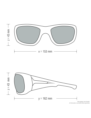 X-ray safety glasses 0.75 mm Lead mod. OSLO X-ray protection glasses Protect Laserschutz XR580