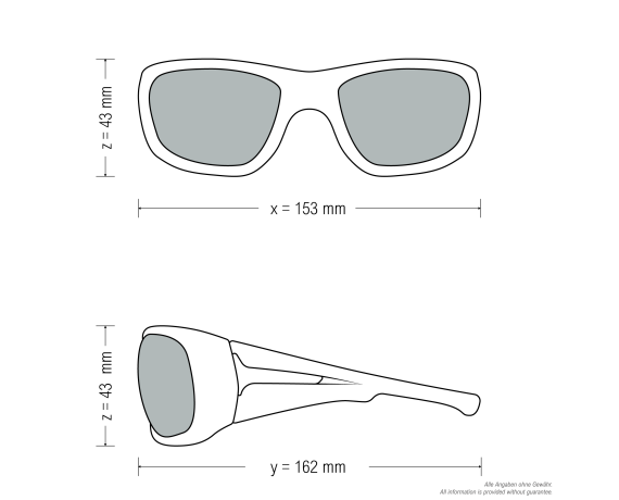 X-ray safety glasses 0.75 mm Lead mod. OSLO X-ray protection glasses Protect Laserschutz XR580