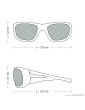 X-ray safety glasses 0.75 mm Lead mod. OSLO X-ray protection glasses Protect Laserschutz XR580