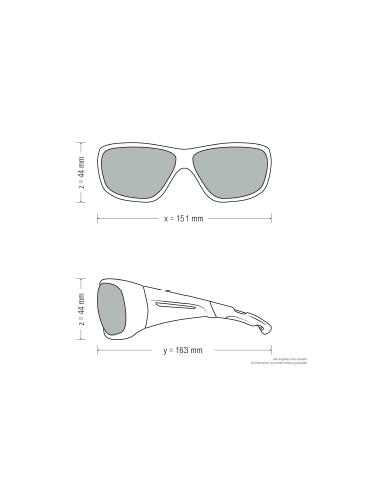 Röntgenvédő szemüveg 0,75 mm Ólom mod. Berlin Röntgenvédő szemüveg Protect Laserschutz XR540