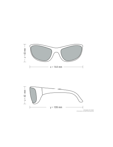 Röntgen védőszemüveg 0,75 mm Ólom mod. ROM Röntgenvédő szemüveg Protect Laserschutz XR550