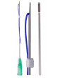Hilos de tracción PDO para nariz dentada con cánula tipo L tamaño 19G 60 mm Cables de tracción con cánula Hyundae Meditech AL...