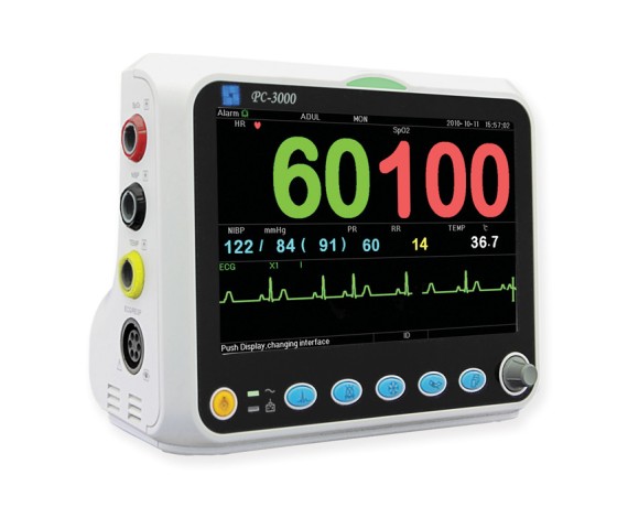 PC-3000 højopløsnings 5-kanals multiparametermonitor Monitor Multiparametrici Gima 35134