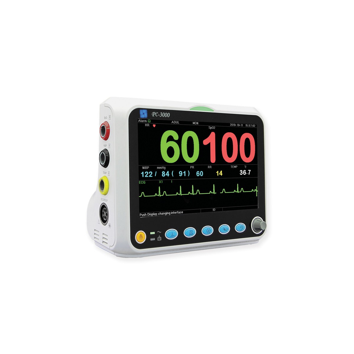 Hochauflösender 5-Kanal-Multiparametermonitor PC-3000 Multiparametrischer Monitor Gima 35134
