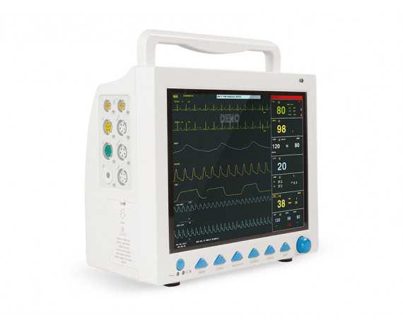 Monitor de paciente multiparamétrico CMS 8000 tela de 12 polegadas Monitores multiparâmetros Gima 35152