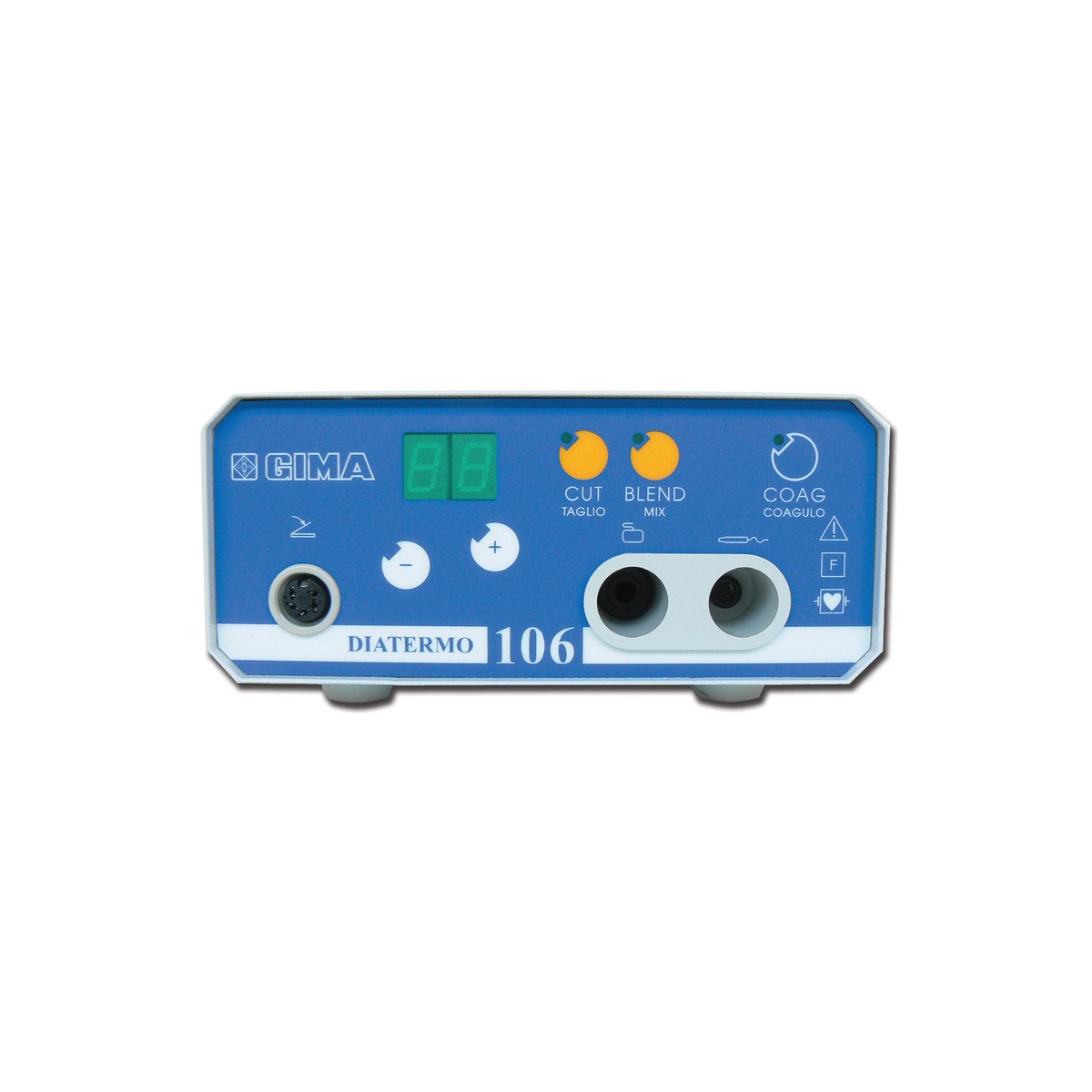 Monopolarny aparat elektrochirurgiczny DIATERMO 106 - 50 W Monopolarne urządzenia elektrochirurgiczne Gima 30516