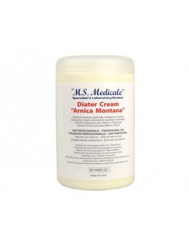 Crème conductrice pour diathermie - tecar - à l'arnica - 1 litre Gels et crèmes pour traitements Gima 28346
