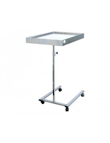 Mayo-Tisch mit verstellbarer Höhe und U-förmigem Sockel Mayo-Tische und Waschbeckenwagen Gima 45830