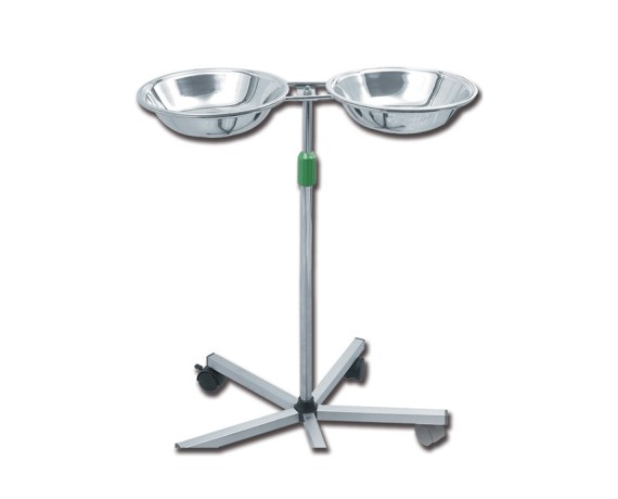 DOBBELT håndvaskvogn i rustfrit stål Mayo borde og håndvaskvogne Gima 27457