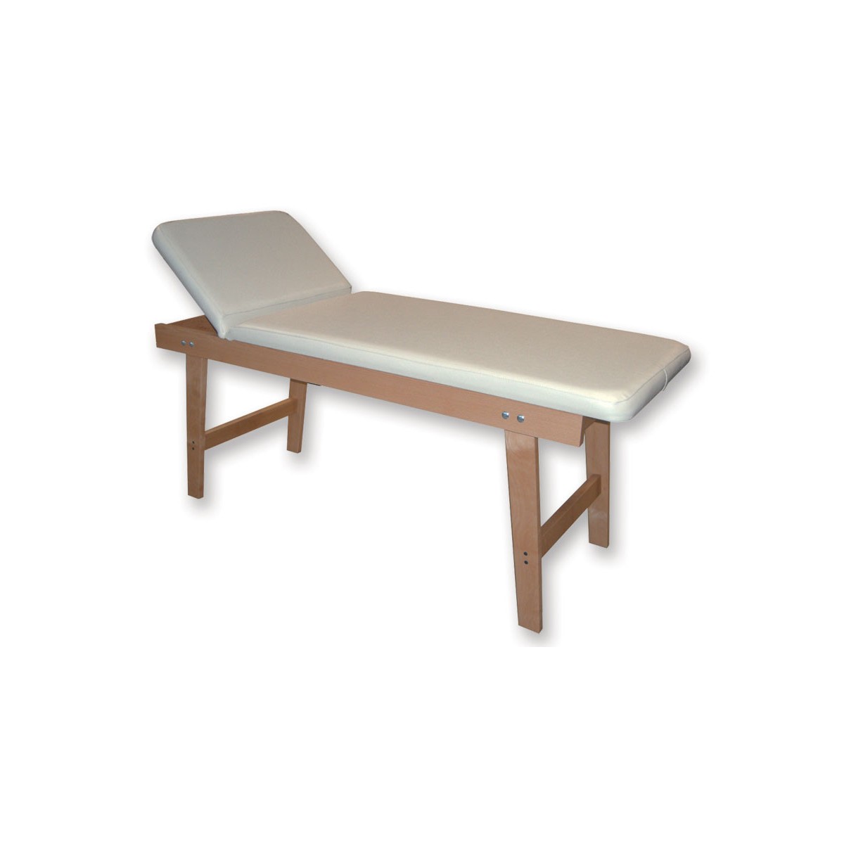 Mesa de massagem padrão em madeira de faia com furo Mesas de exame de madeira Gima 27416