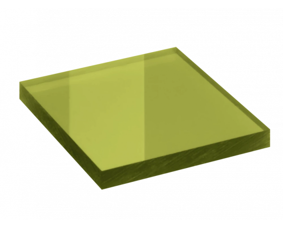Ventana de protección láser para Nd:YAG y Diodo, filtro - 0256, espesor 4,0 mm Ventanas de protección láser Protect Laserschutz