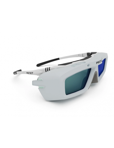 Gafas de seguridad IPL con luz impulsada y oscurecimiento automático SHUTTOR Gafas Dark En-darkness Protect Laserschutz 600-S...