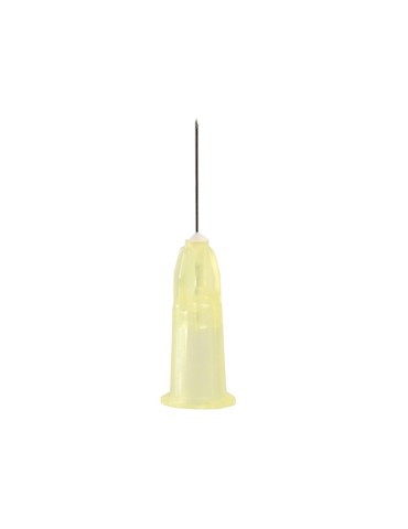 Skleroterapia- ja täyteaineneulat Luer 30G 0.30x12mm - 100 kpl - keltaiset Mesoterapia- ja täyteaineneulat Gima 23680