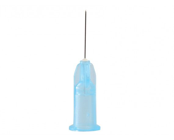 Needles for sclerotherapy and fillers Luer 31G 0.26x12mm - 100 pieces - light blue Mesotherapy Needles and Fillers Gima 23682