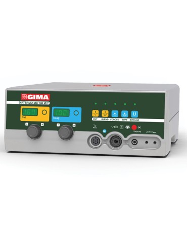 Veterinær diatermokoagulator MB 160D VET 160W mono og bipolar Elektrokirurgi til veterinærmedicin Gima 80751