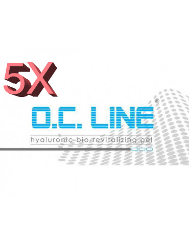 5 pieces OC Line Hyaluronic Revitalizing OC Line Hyaluronic Revitalizing Officina Cosmetologica OCLINE-PACK5