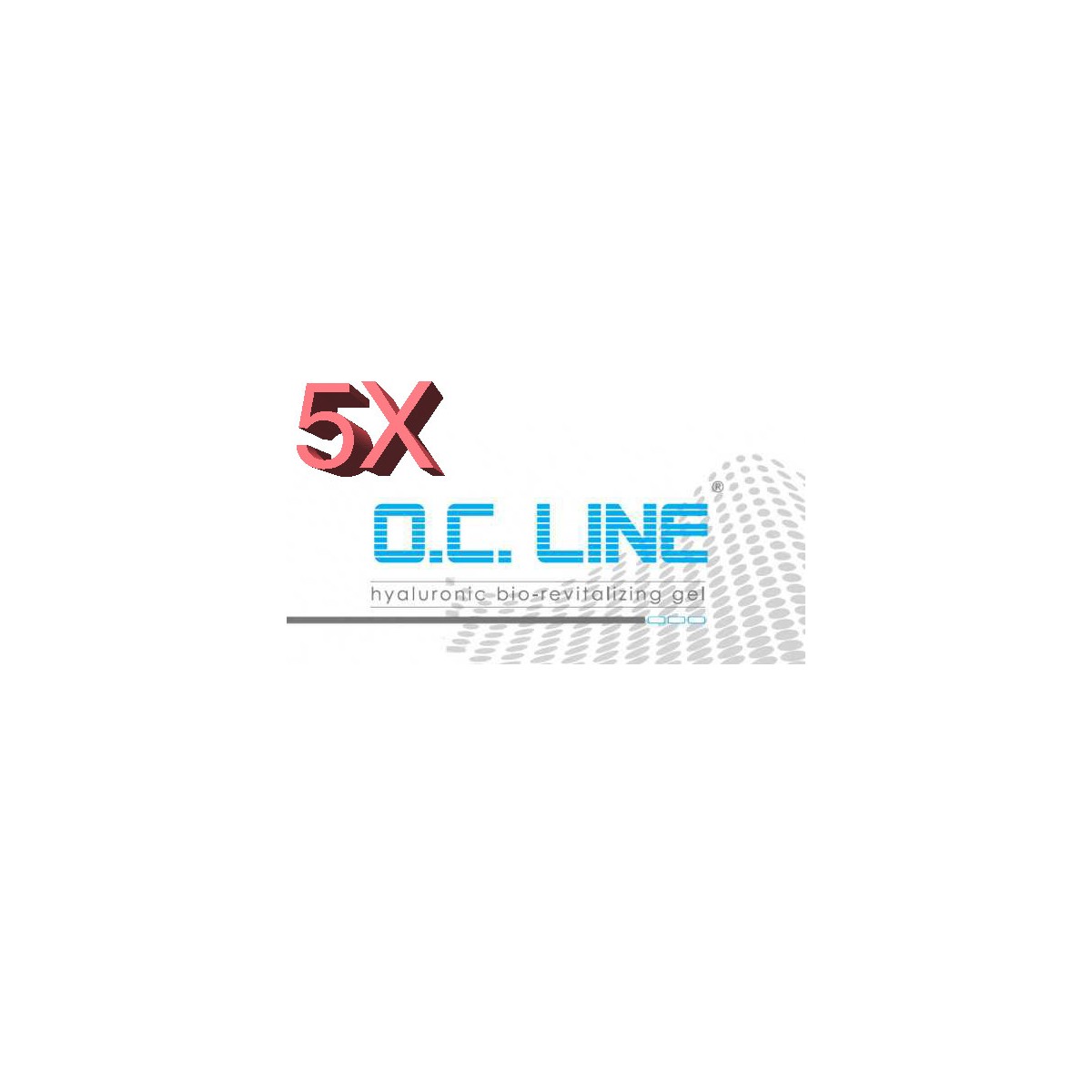 5 sztuk OC Line Hialuronic Rewitalizująca linia OC Rewitalizacja hialuronowa Officina Cosmetologica OCLINE-PACK5
