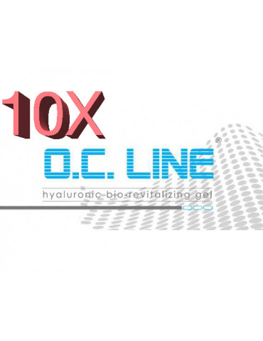 10 pièces OC Line Hyaluronique Revitalisant OC Line Revitalisation hyaluronique Officina Cosmetologica OCLINE-PACK10