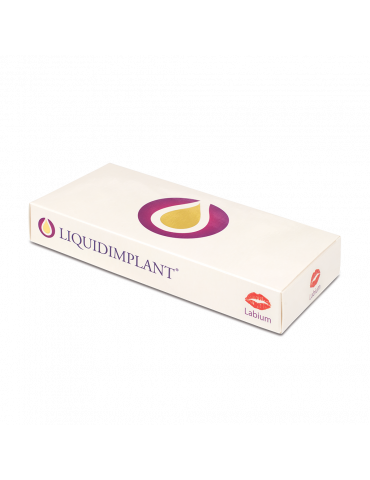 LIQUIDIMPLANT Labium combleur de lèvres à l'acide hyaluronique réticulé 1 ml Produits de comblement cutané LIQUIDIMPLANT Nova...