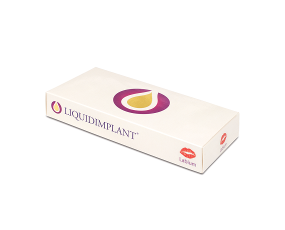 LIQUIDIMPLANT Labium täyteaine labbra silloitettu hyaluronihappo 1 ml Derminen täyteaine LIQUDIMPLANT Novacutis LABIUM