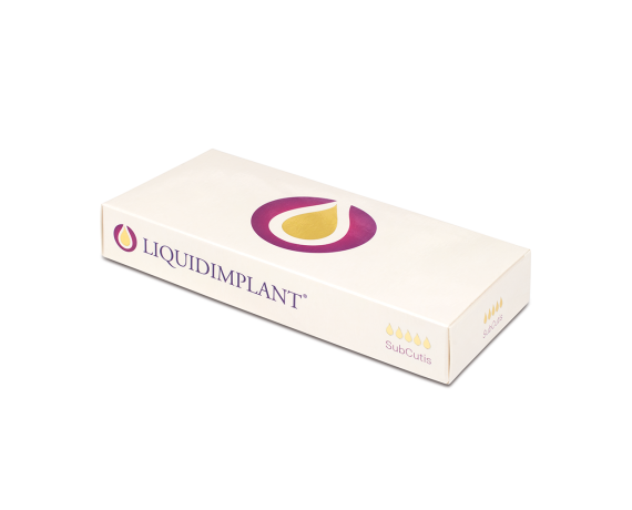 LIQUIDIMPLANT Sub Cutis filler dybe rynker tværbundet hyaluronsyre 1 ml LIQUIDIMPLANT dermal fillers Novacutis SUB-CUTIS