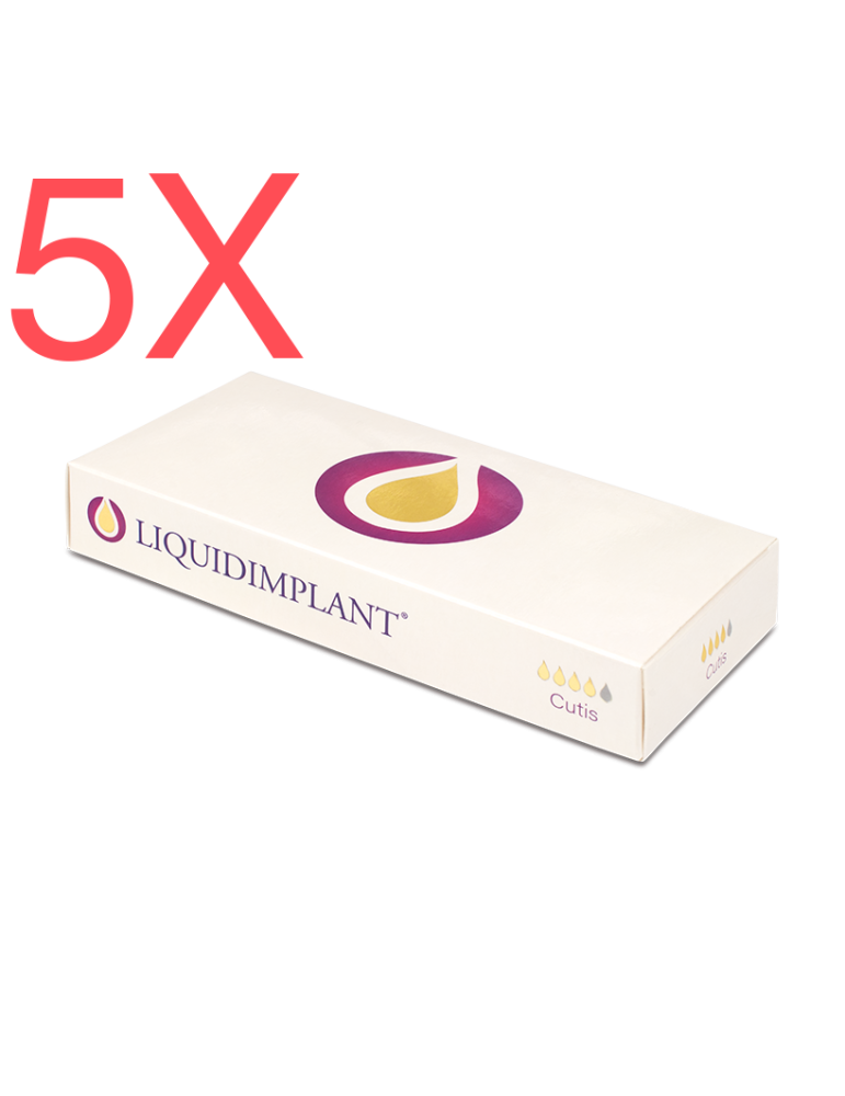 5 kpl - LIQUIDIMPLANT Cutis täyteaine ryppyjä ja huulia 5x1mlDerminen täyteaine LIQUIDIMPLANT Novacutis CUTIS-PACK5 5 kpl - LIQUIDIMPLANT Cutis täyteaine ryppyjä ja huulia 5x1mlDerminen täyteaine LIQUIDIMPLANT Novacutis CUTIS-PACK5