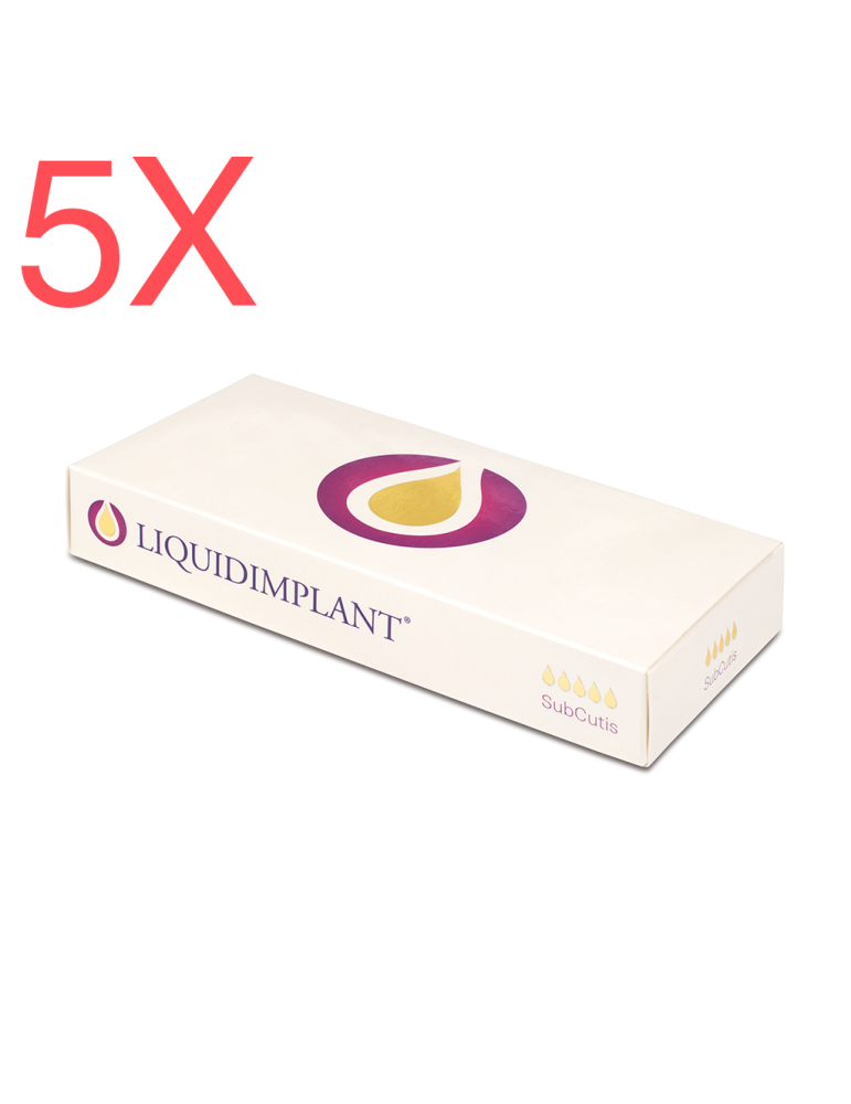 5 kpl - LIQUIDIMPLANT Sub Cutis täyteaine syvät ryppyjä 5x1mlDerminen täyteaine LIQUDIMPLANT Novacutis SUB-CUTIS-PACK5 5 kpl - LIQUIDIMPLANT Sub Cutis täyteaine syvät ryppyjä 5x1mlDerminen täyteaine LIQUDIMPLANT Novacutis SUB-CUTIS-PACK5