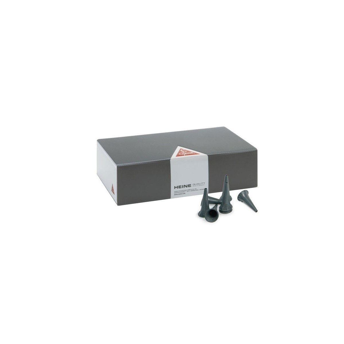 Mini wziernik HEINE ALLSPEC - średnica 2,5 mm - szary - 1000 sztuk Otoskopy HEINE 31515