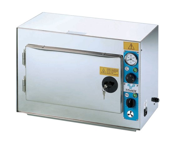 Esterilizador seco termoventilado Titanox - capacidade de 60 litros Esterilizadores secos Gima 35584
