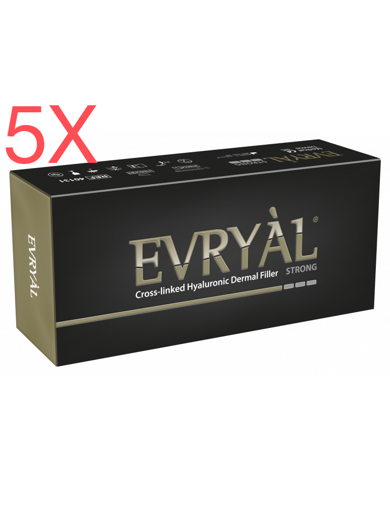 copy of Evryàl Strong Cross-linked Hyaluronic Acid Filler Cross-linked Filler Apharm S.r.l. STRONG-5PACK