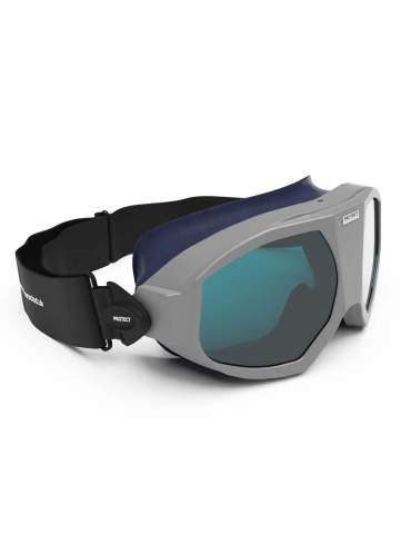 Lasersikkerhedsbriller, GLADIATOR Filter - 0263, stelfarve sølv egnet til superkontinuumlaser Kombinerede laserbriller Pr...